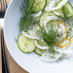 Salad: United States – Cool Wave Citrus-Cucumber Fennel Salad recipe