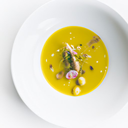 Soup: United States – Juniper-Porcini Woodland Broth Soup recipe