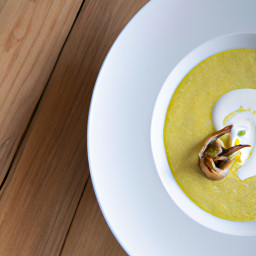 Soup: United States – Lemon-Fennel Spinach Broth Soup recipe