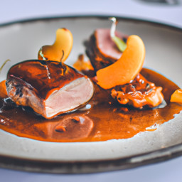 Entrée: United States – Duck Breast with Orange Sauce recipe