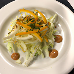Side Dish: United States – Crisp Apple-Fennel Slaw with Dijon-Maple Vinaigrette recipe