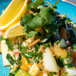 Salad: United States – Island Breeze Cucumber-Mango Salad with Lime-Mint Vinaigrette recipe