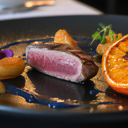 Entrée: France – Magret de Canard aux Agrumes (Duck Breast with Citrus Sauce) recipe