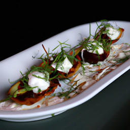 Appetizer: United States – Crisp Apple-Fennel Slaw Endive Boats recipe