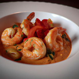 Entrée: United States – Coconut Curry Shrimp recipe