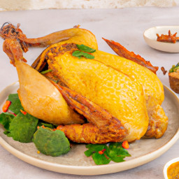 Entrée: United States – Oven-Roasted Herb Chicken recipe