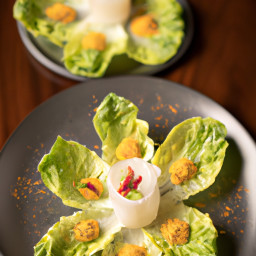 Appetizer: Mexico – Tazas de Lechuga con Jícama y Chile Limón (Lettuce Cups with Jicama and Chili-Lime) recipe