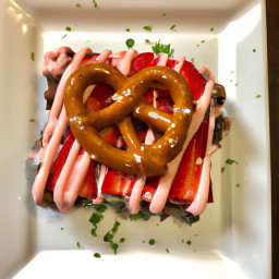 Dessert: United States – Strawberry Pretzel Salad recipe