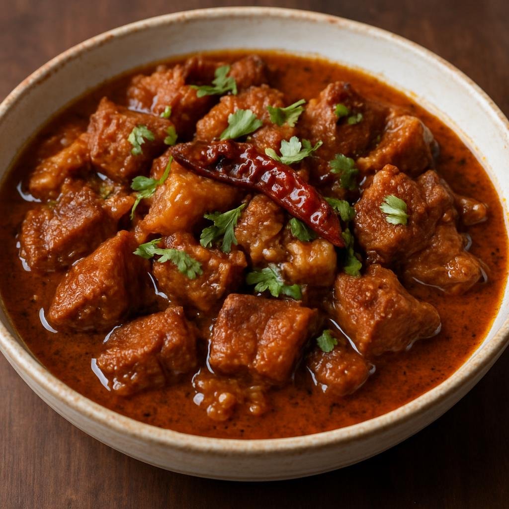 Entree: Myanmar – Mon Cuisine – ဝက်သားဒိုက်ထိုး ➤ Wet Thar Dote Htoe (Mon-style braised pork in a tangy tamarind and spice sauce) recipe