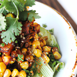 Salad: Mexico – Ensalada de Elote y Jícama con Limón (Charred Corn and Jicama Lime Crunch Salad) recipe