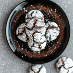 Dessert: United States – Chocolate Crinkle Cookies recipe