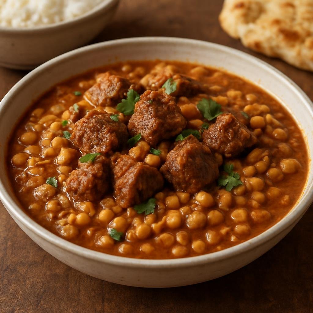 Entree: Afghanistan – Herat & Western Afghanistan – ماشوا ➤ Māshāwa (Hearty Herati lamb and split‑pea stew) recipe