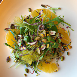 Appetizer: Italy – Insalata di Finocchi e Rucola (Fennel and Arugula Salad) recipe