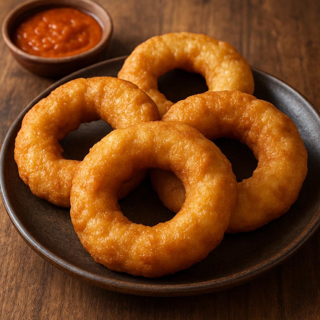 Entree: India – Sikkim & Himalayan – सेल रोटी ➤ Sel Roti (Ring-shaped deep-fried rice bread commonly eaten in the Himalayan region) recipe