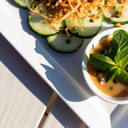 Side Dish: Indonesia – Acar ▶ Acar (Cucumber-Lime Peanut Relish) recipe