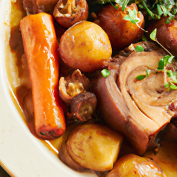 Entrée: United States – Pot Roast with Root Vegetables recipe