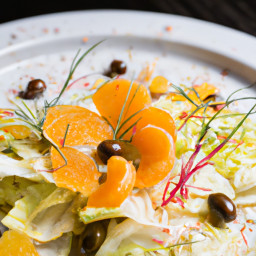 Appetizer: United States – Crisp Fennel-Orange Salad with Castelvetrano Olives recipe