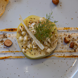 Appetizer: United States – Celeriac and Apple Remoulade with Lemon, Dill, and Toasted Hazelnuts recipe