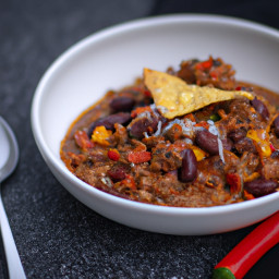 Entrée: United States – Chili with Meat recipe