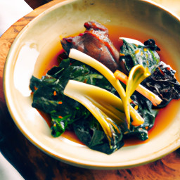 Side Dish: United States – Cider-Braised Collard Greens from the United States recipe