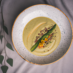 Appetizer: United States – Zesty Spring Pea-Tarragon Soup recipe