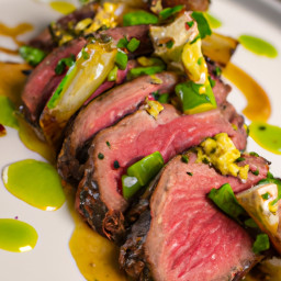 Entrée: United States – Tri-Tip Roast with Chimichurri Sauce recipe