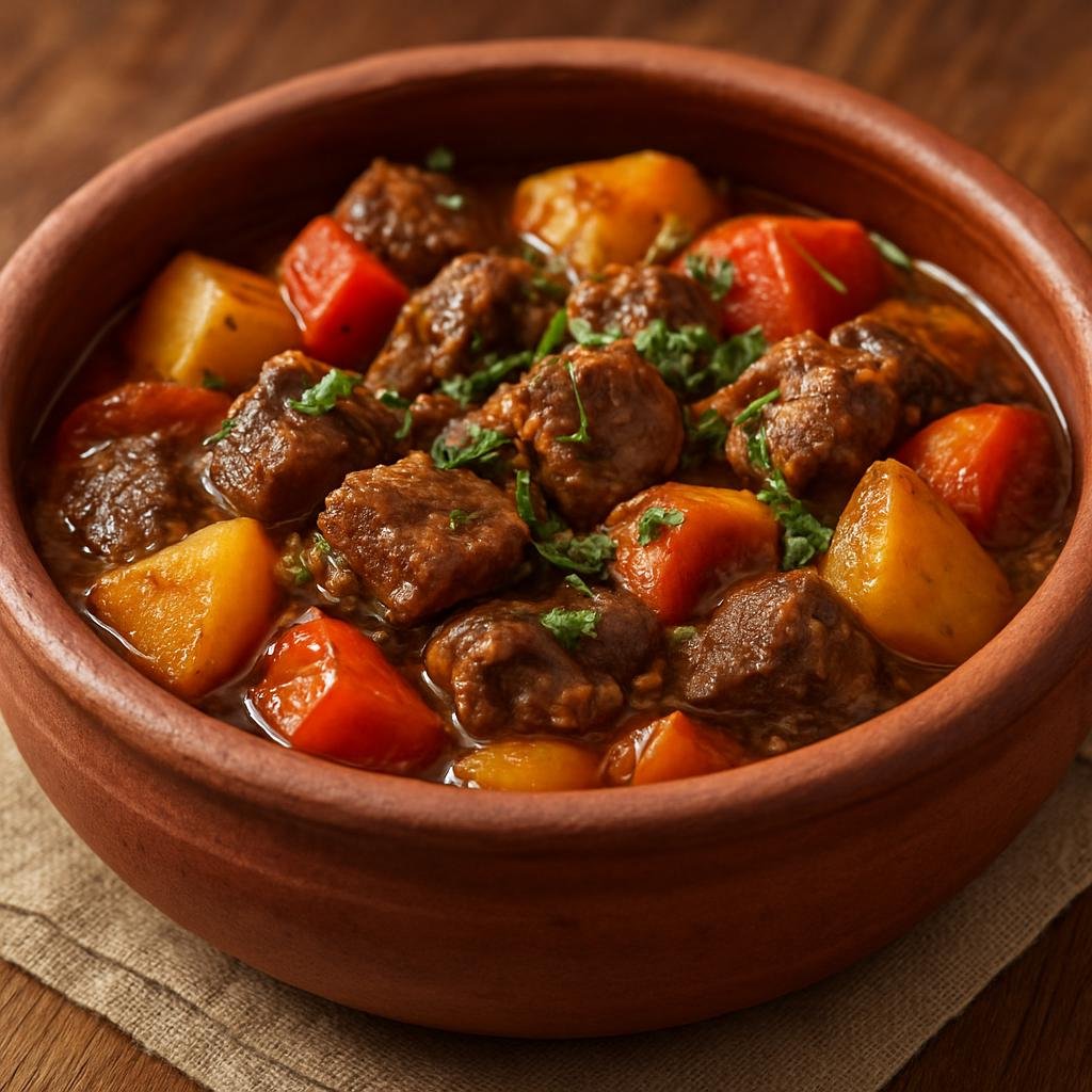 Entree: Turkey – Central Anatolia – Çömlek Kebabı (Slow-braised clay-pot lamb with vegetables) recipe
