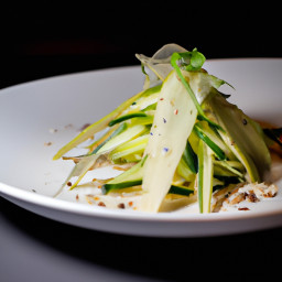 Appetizer: United States – Chilled Sesame-Pear Cucumber Slaw from the United States recipe