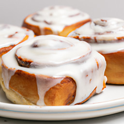 Dessert: United States – Soft Cinnamon Rolls with Cream Cheese Icing recipe