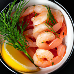 Appetizer: United States – Lowcountry Pickled Shrimp with Lemon, Celery, and Dill recipe