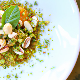 Side Dish: United States – Fennel-Orange Crunch Salad with Mint and Pistachios recipe