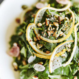 Salad: United States – Arugula and Fennel Citrus Crunch Salad with Caper Lemon Vinaigrette recipe