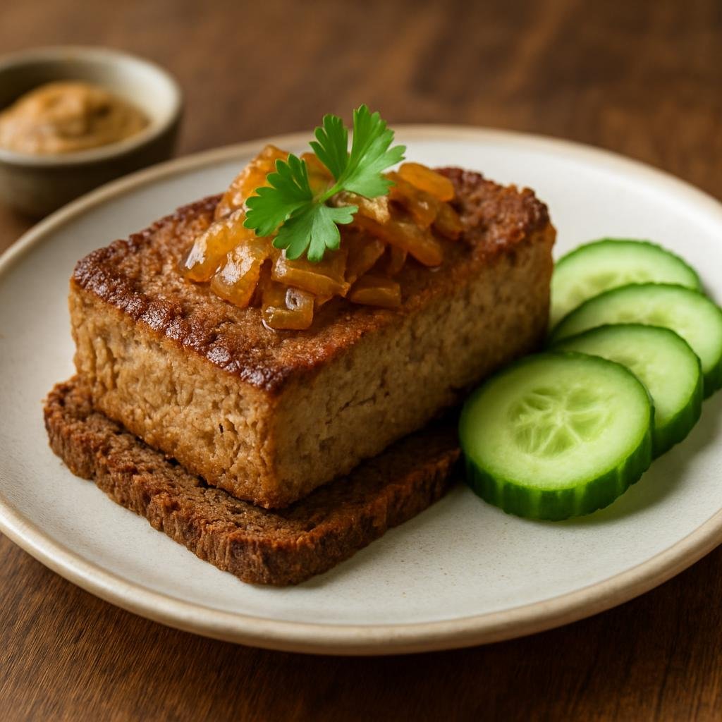 Entree: Denmark – Funen – Leverpostej (Danish baked pork liver pâté traditionally served warm on rye or smørrebrød) recipe