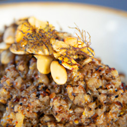 Side Dish: United States – Warm Quinoa Pilaf with Lemon, Dill, and Toasted Almonds recipe