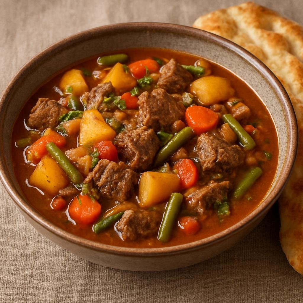 Entree: Afghanistan – Northern Afghanistan – شوروا ➤ Shorwā (Hearty Afghan meat-and-vegetable stew traditionally served with bread) recipe