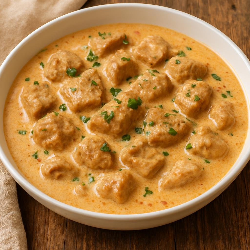 Entree: Austria – Vienna – Kalbsrahmgulasch (Creamy veal goulash stewed in a mild sour-cream sauce) recipe