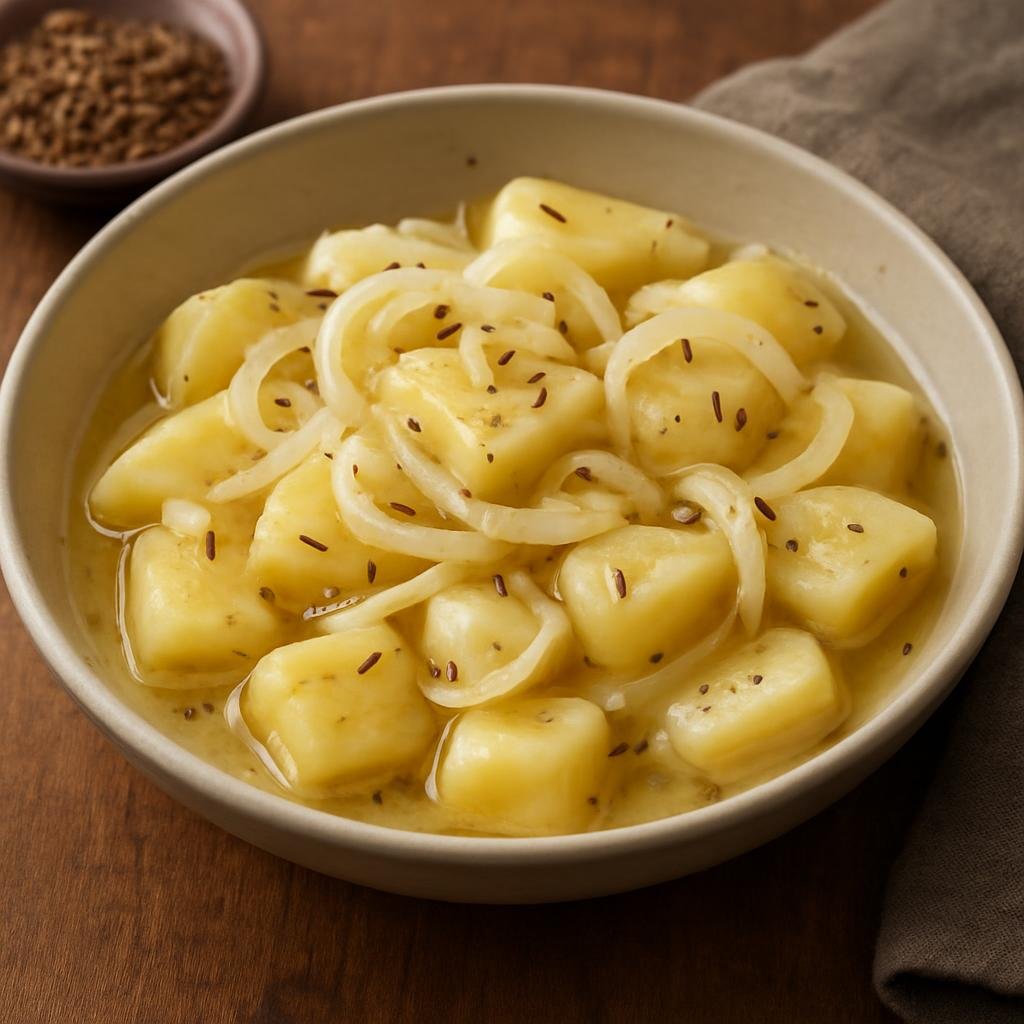 Entree: Germany – Hesse – Handkäse mit Musik (Small sour milk cheeses marinated in a sharp onion, vinegar, and oil dressing) recipe