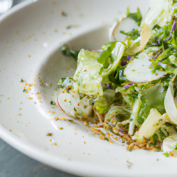 Salad: United States – Fennel-Arugula Crunch Salad with Cider-Mustard Vinaigrette recipe