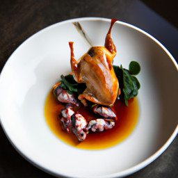 Entrée: United States – Grilled Quail with Balsamic Glaze recipe
