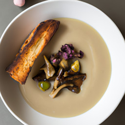 Soup: Italy - Brodo Di Porcini (Sherry-Kissed Porcini-Thyme Broth) recipe