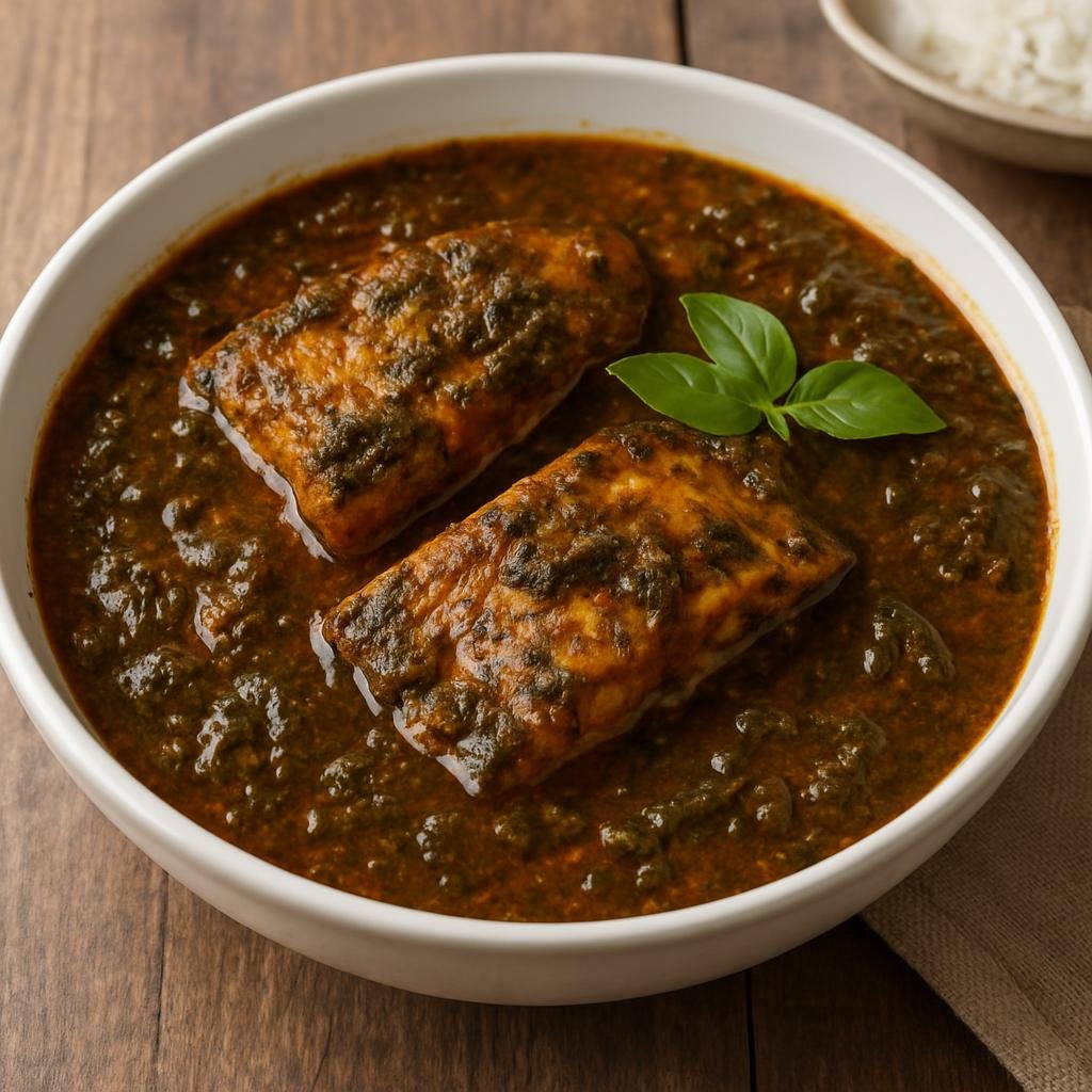 Entree: Iran – Persian Gulf Coast – قلیه ماهی ➤ Ghalieh Mahi (Southern Iranian herb-and-tamarind fish stew) recipe